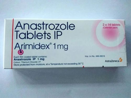 Arimidex Anastrozole 1mg Tablet at Rs 400/box, Mahal